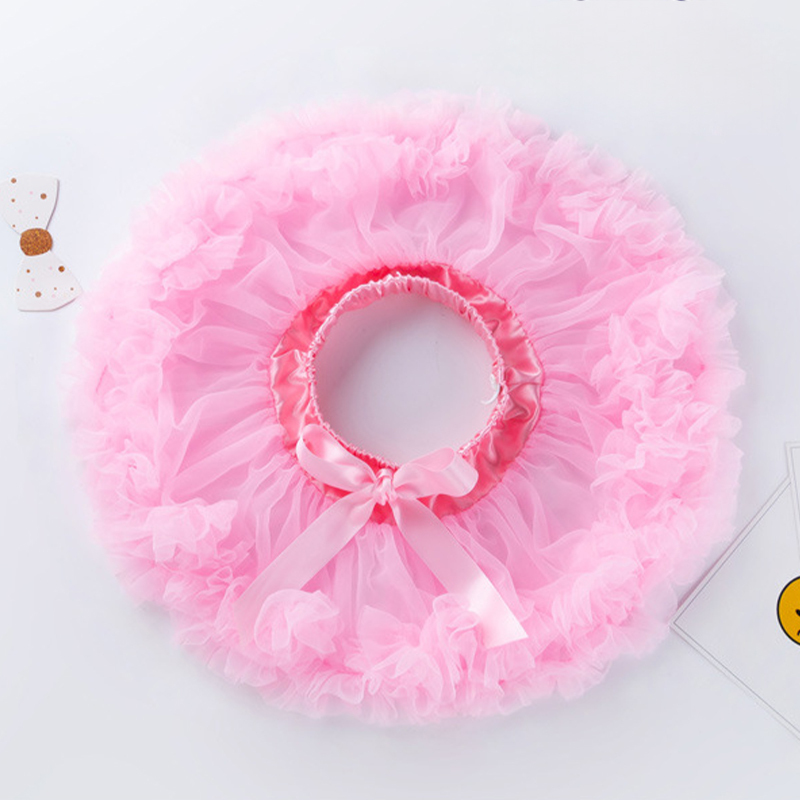 Mesh Folds Bow Short Skirts - image 3