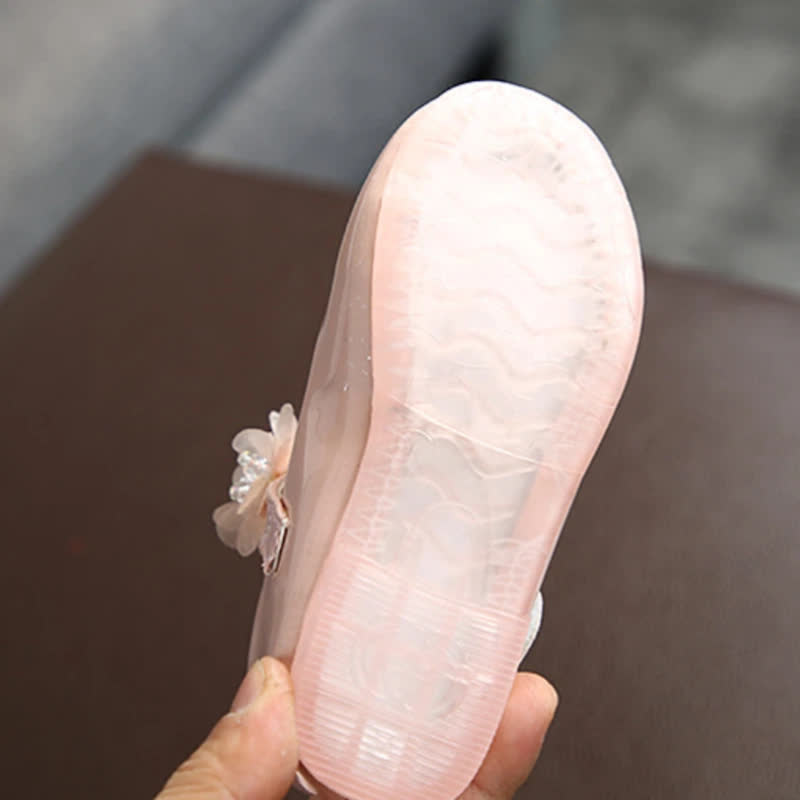 Solid Rosette Almond Toe Mary Janes - image 10