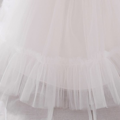 Mesh Bow Sleeveless Short Dresses - image 8