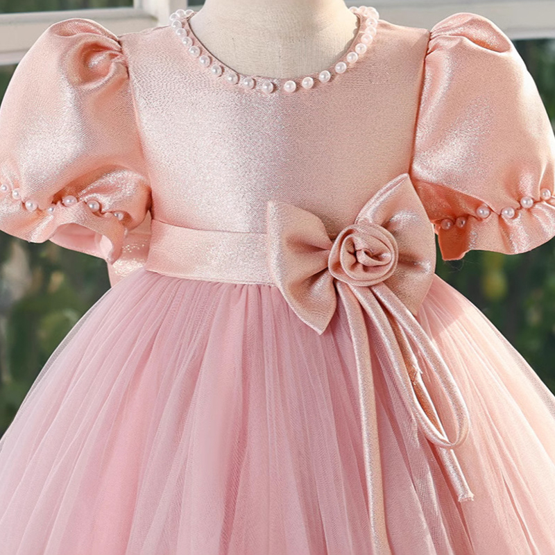 Satin Split Joint Short Sleeve Midi Dresses - image 8