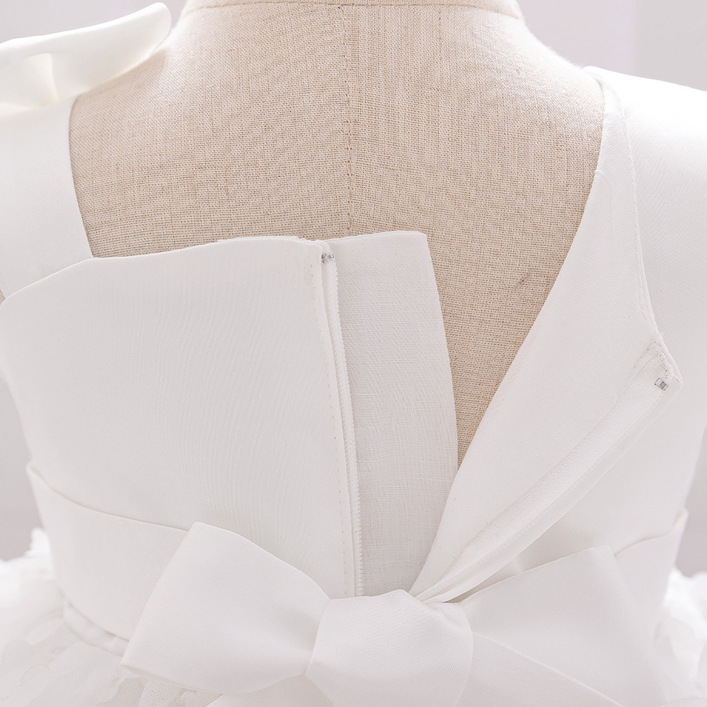 Mesh Bow Sleeveless Midi Dresses - image 8