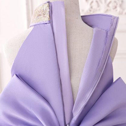 Mesh Bow Sequins Sleeveless Maxi Dresses - image 43