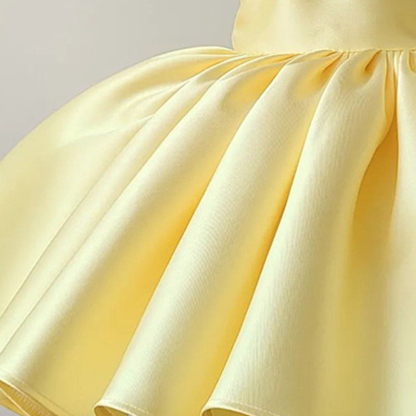 Satin Bow Sleeveless Midi Dresses - image 4