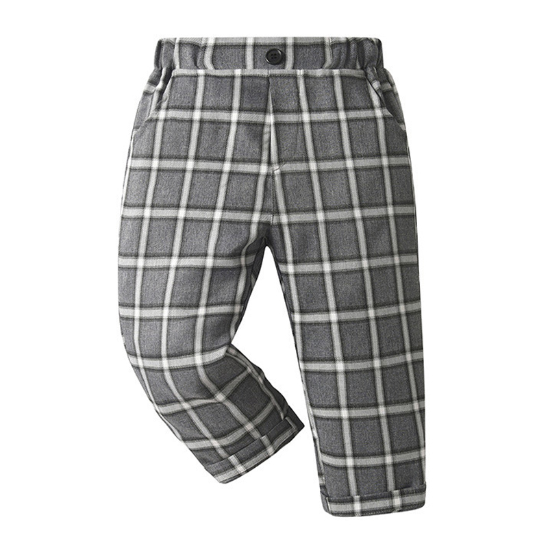 Cotton Bow Long Sleeve Regular 3-piece Formal Suit - image 6