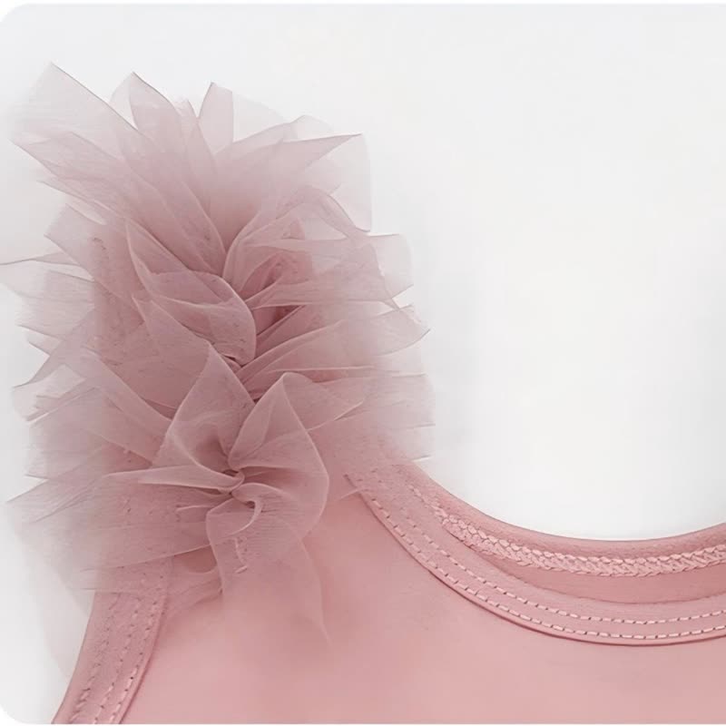 Mesh Tiered Sleeveless Midi Dresses - image 10