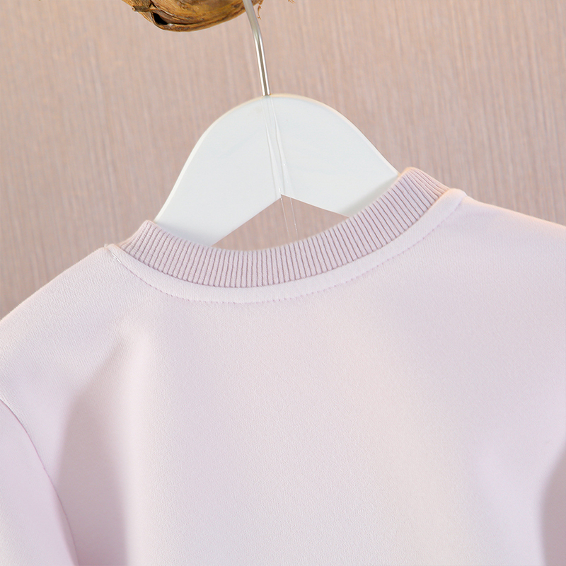 [Archive Sale] Fleece Fabric Pendant Long Sleeve Midi Dresses - image 10