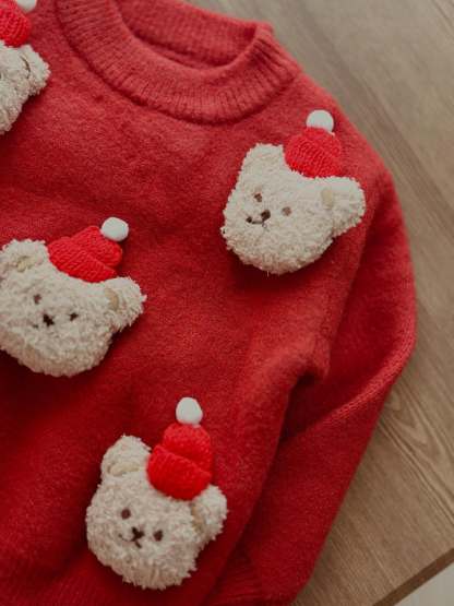 Knitwear Houndstooth Long Sleeve Midi Two-piece Set - image 6