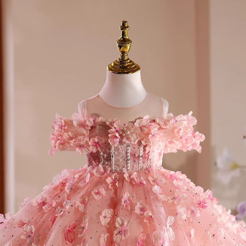 Mesh Rosette Corset Short Sleeve Midi Dresses - image 5