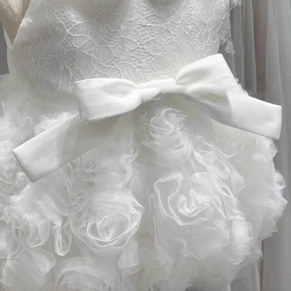 [Archive Sale] Lace  Bow Sleeveless Midi Dresses - image 4