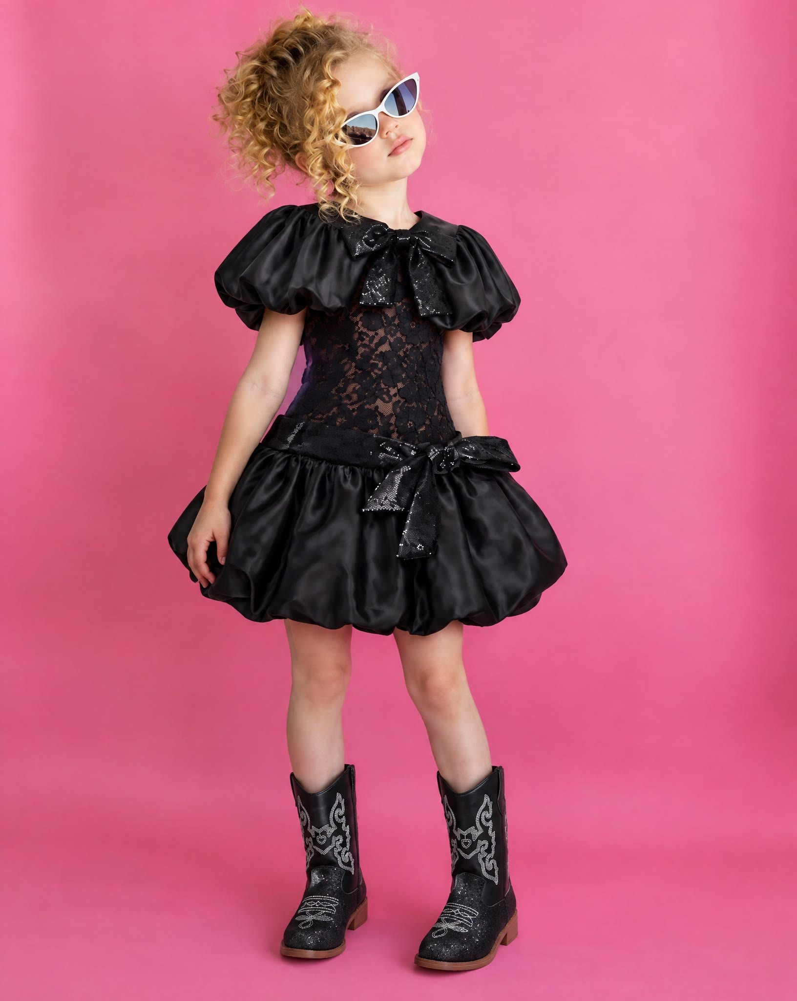 Lace Split Joint Cap Sleeve Short Two-piece Set - image 9