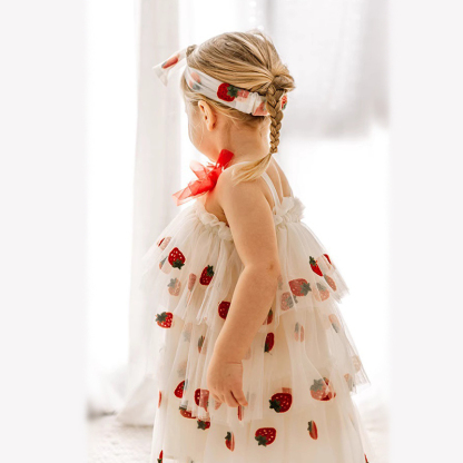  Mesh Bow Embroidery Sleeveless MIdi Dresses - image 8