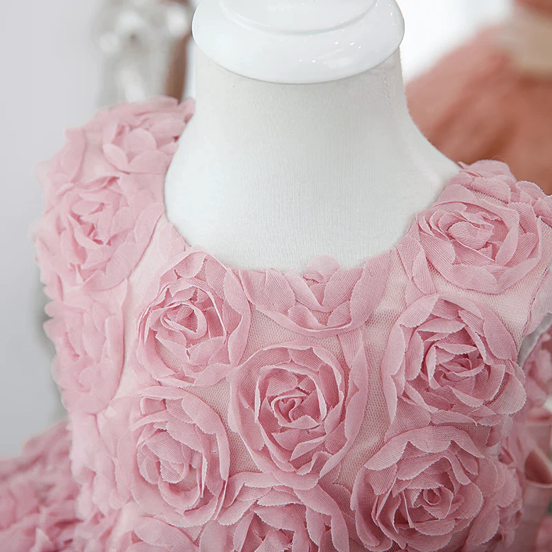 Chiffon Bow Sleeveless Mid-long Dresses - image 12