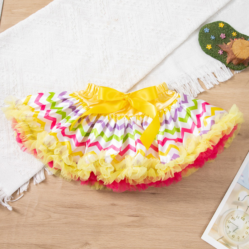 Jersey&Mesh Bow Embroidery Short Sleeve Short 3-piece Set - image 7