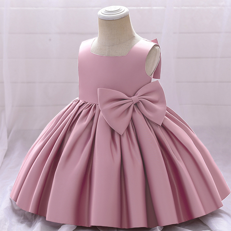 Satin Bow Sleeveless Maxi Dresses - image 14