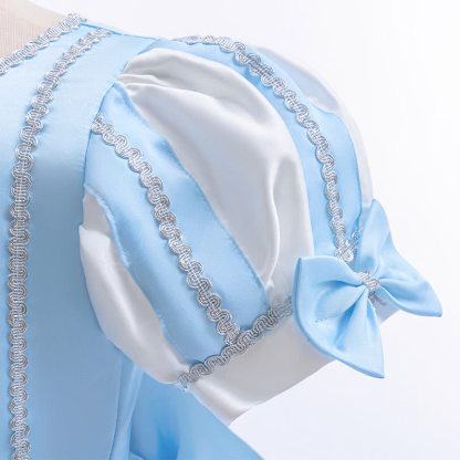 Chemical Fiber Blend Glitter Folds Short Sleeve Maxi Dresses - image 6