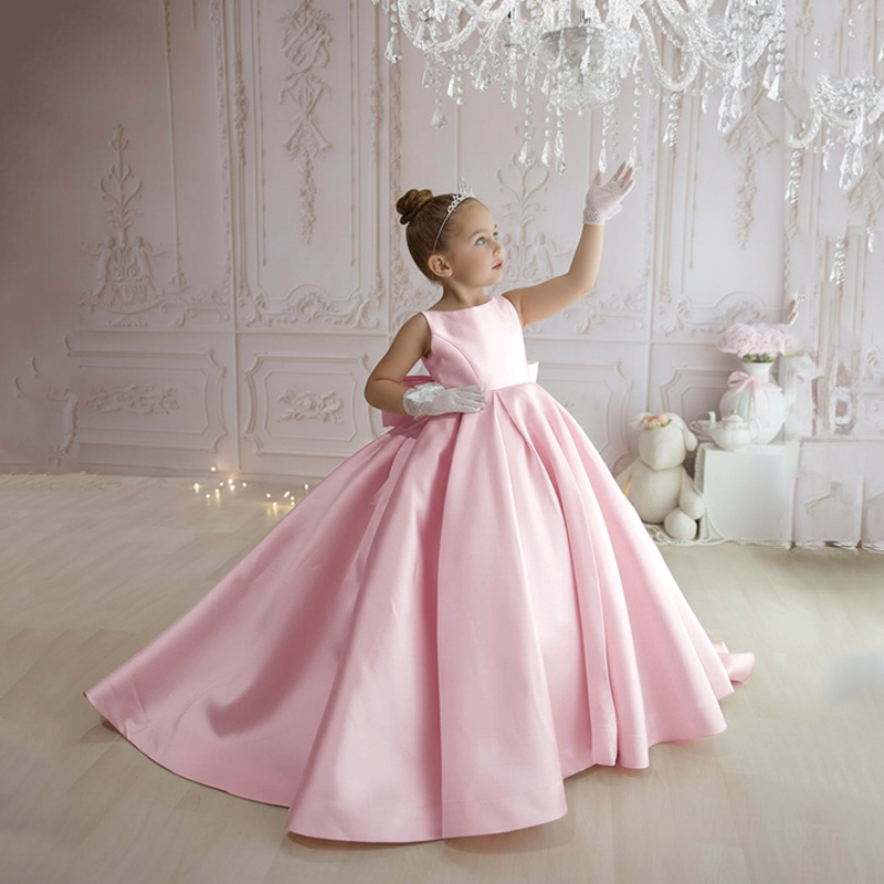 Satin Bow Sleeveless Maxi Dresses - image 26