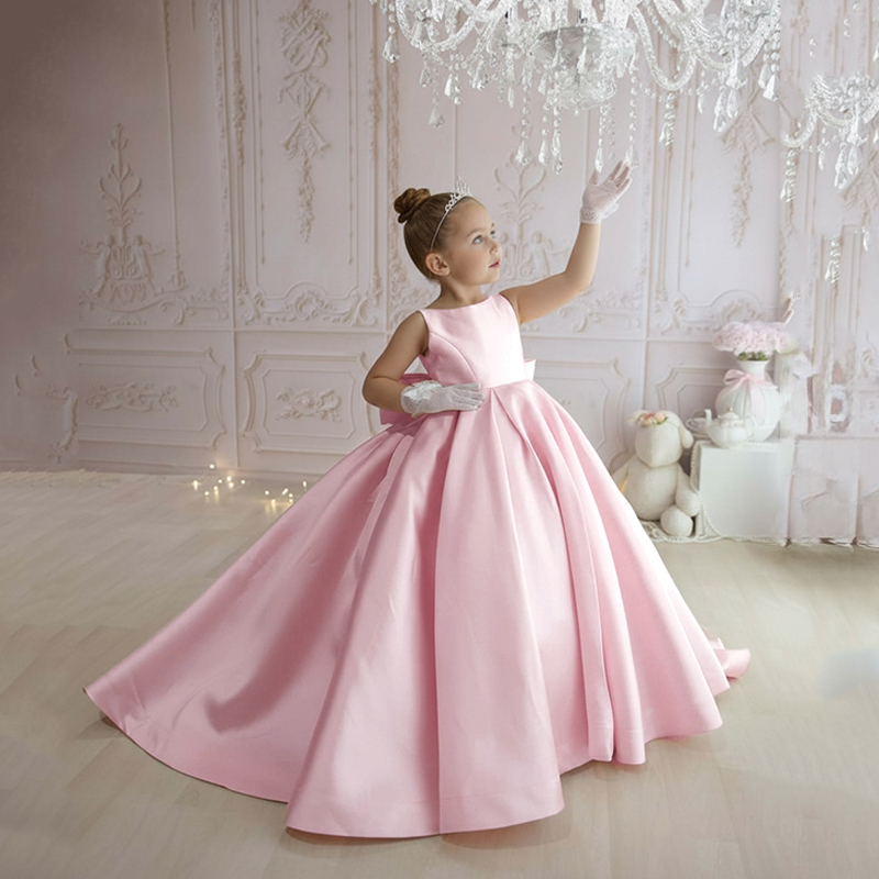 Satin Bow Sleeveless Maxi Dresses - image 26