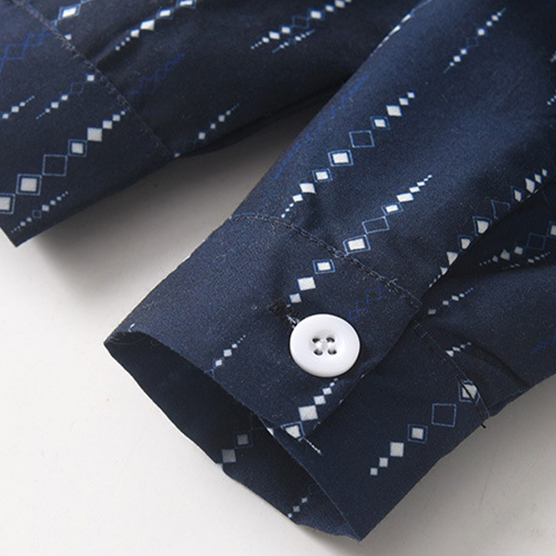 Cotton Bow Overalls Long Sleeve Regular 3-piece Formal Suit - image 29