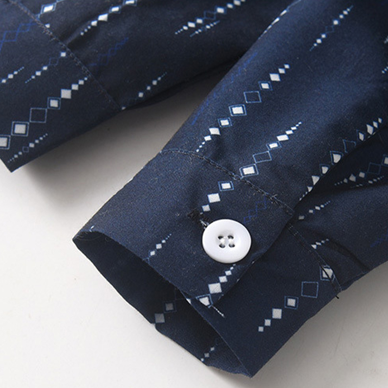 Cotton Bow Overalls Long Sleeve Regular 3-piece Formal Suit - image 29