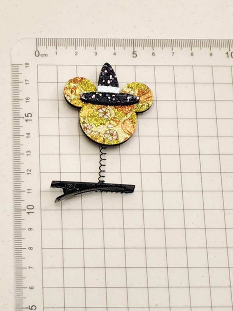 Halloween With Glitter Hair Accessories - Mickey Hat - One size - image 12