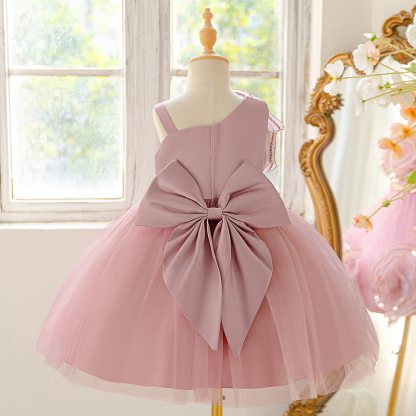 Sequins & Mesh Bow Rosette Sequins Sleeveless Maxi Dresses - image 5