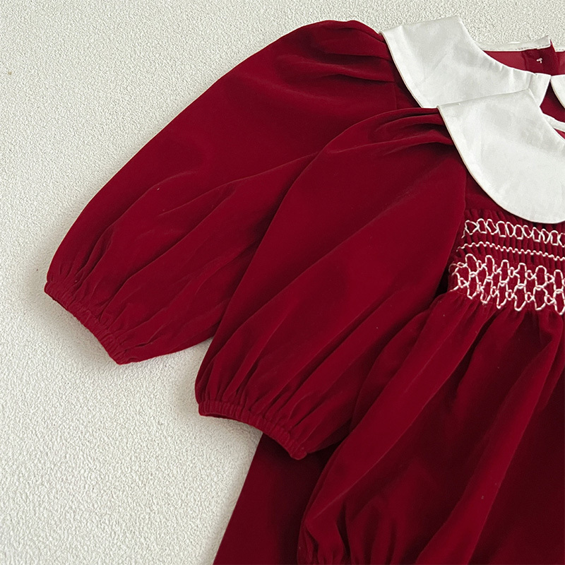 Velvet Scramble Long Sleeve Midi Dresses & Bodysuit - image 6