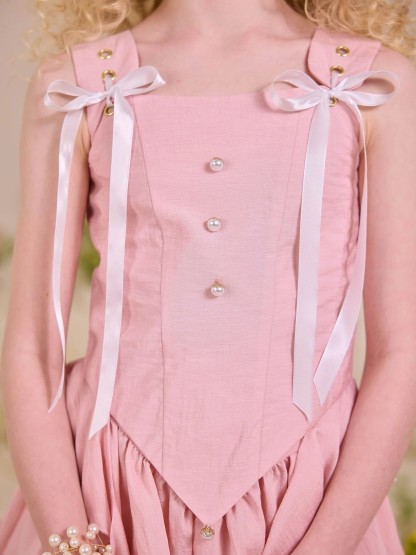 Cotton-Blend Flouncing Sleeveless Regular Two-piece set - image 11
