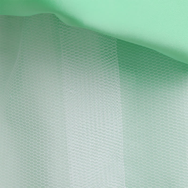 Satin & Mesh Rosette Sleeveless Mid-long Dresses - image 51