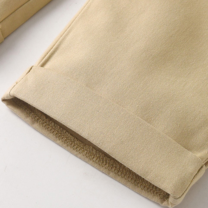 Cotton Bow Overalls Long Sleeve Regular 3-piece Formal Suit - image 34