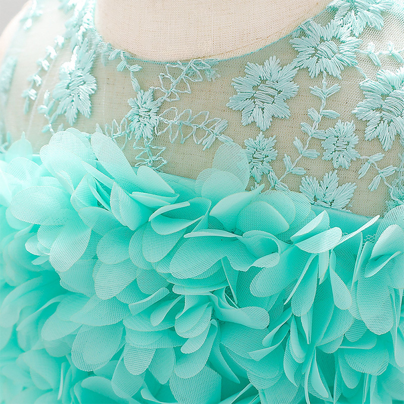 Mesh Rosette Sleeveless Midi Dresses - image 27