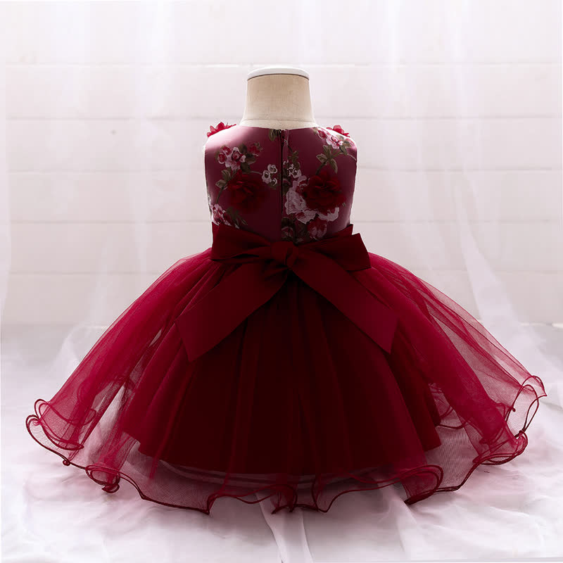 Mesh Rosette Sleeveless Midi Dresses - image 6