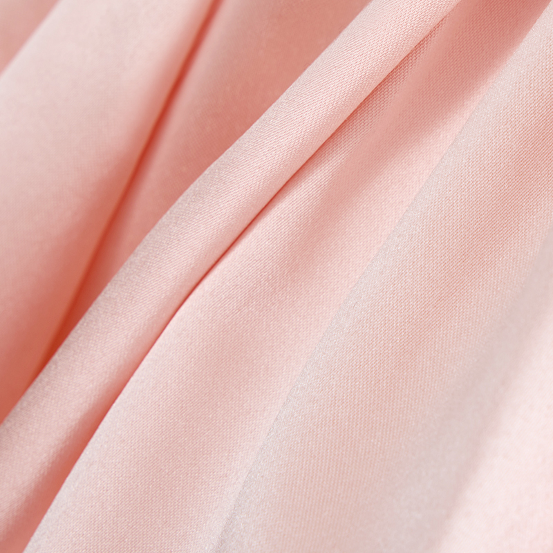 Satin Sequins Folds Long Sleeve Mid-long Dresses - image 16