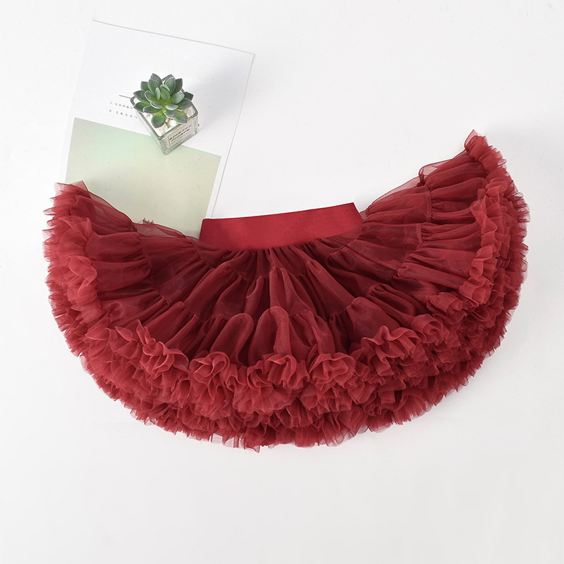 Mesh Fluffy Short Skirts - image 5