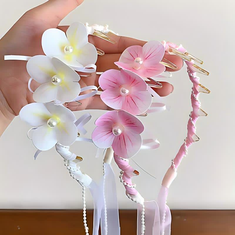 Floral Rosette Headband - image 4