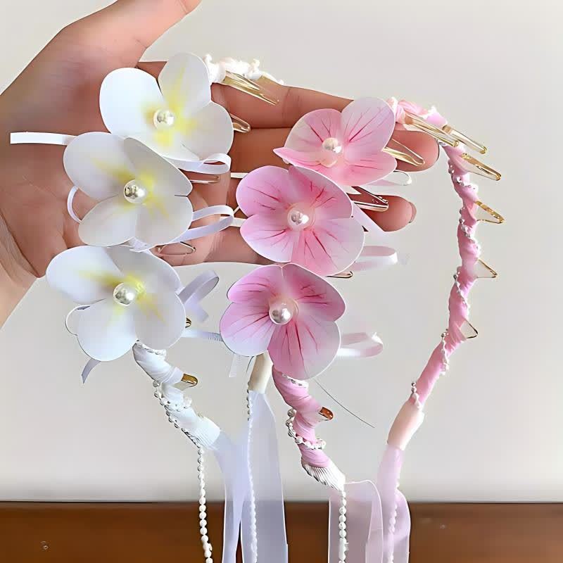 Floral Rosette Headband - image 4