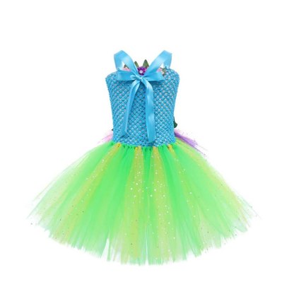 Mesh Rosette Sleeveless Midi Dresses - image 7