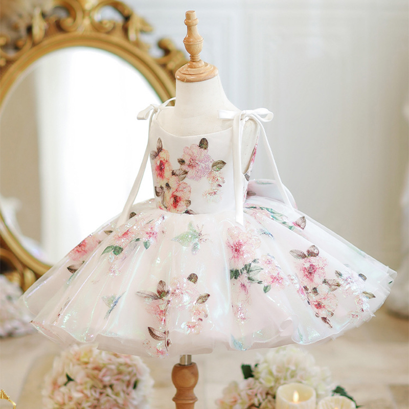 Satin Bow Sequins Sleeveless Midi Dresses - image 3