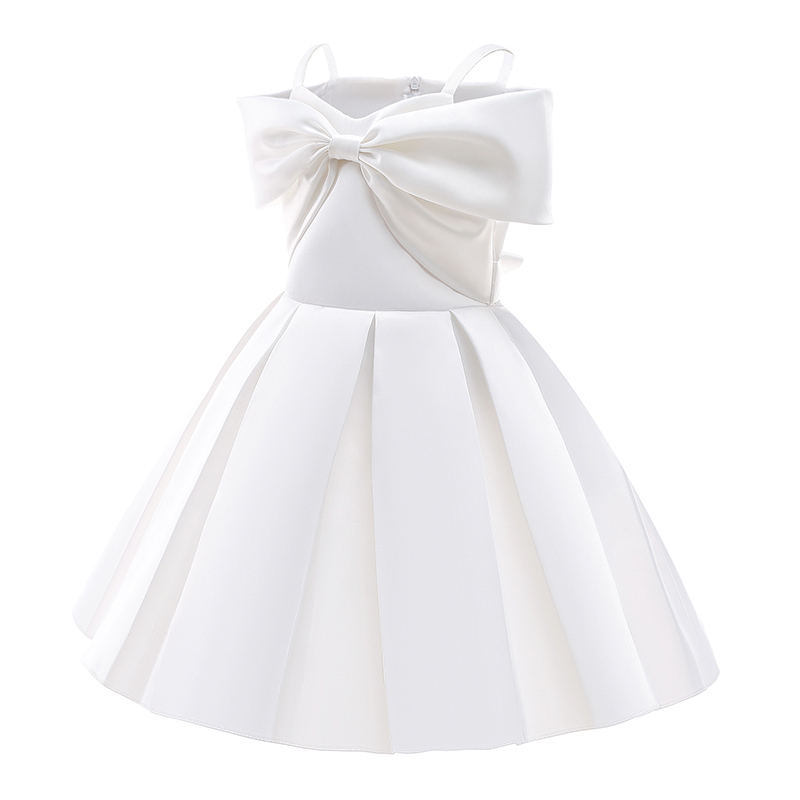 Satin Bow Cap Sleeve Midi Dresses - image 29
