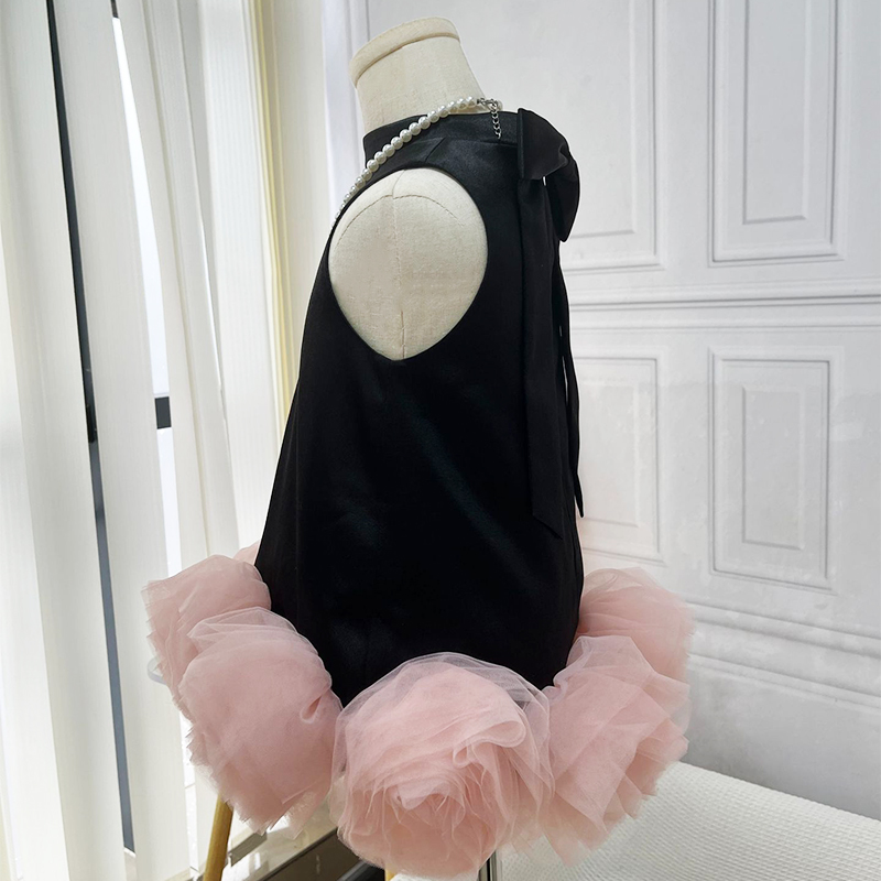 Satin Rosette Sleeveless Midi Dresses - image 5