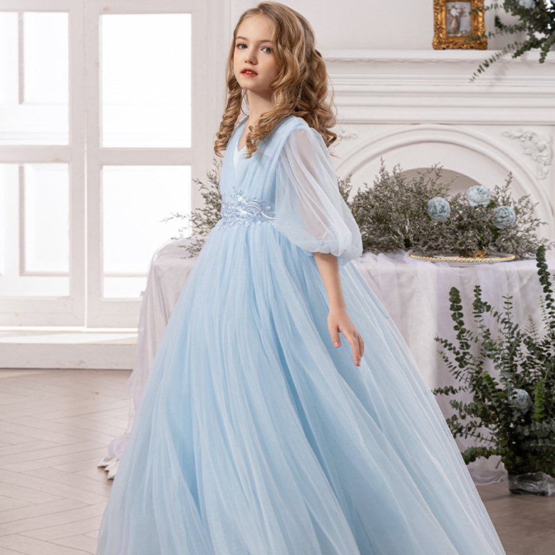 Mesh Folds Bow Sleeveless Regular Dresses - image 13