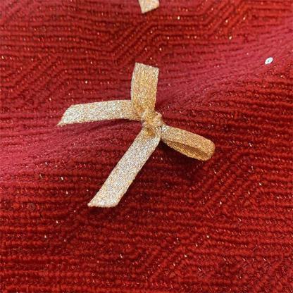 Woolen Bow Sleeveless Midi Dresses - image 5