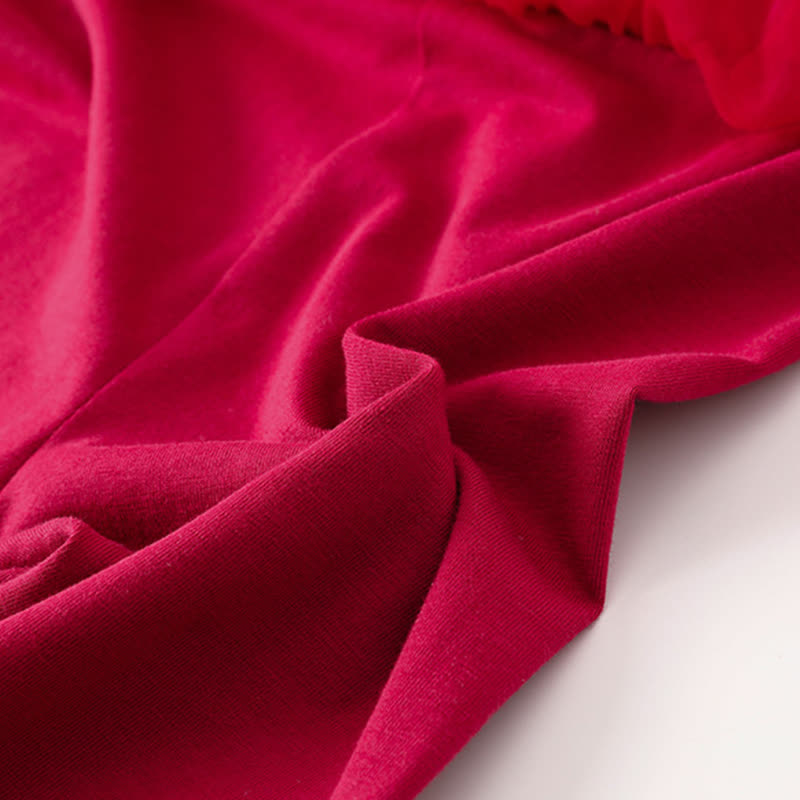 Mesh Stamped Bronzing Ballet Long Dresses - image 6