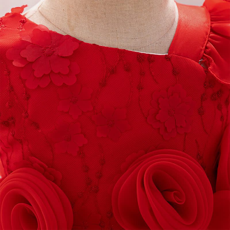 Organza Ruched Short Sleeve Midi Dresses - image 8