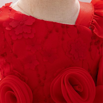 Organza Ruched Short Sleeve Midi Dresses - image 8