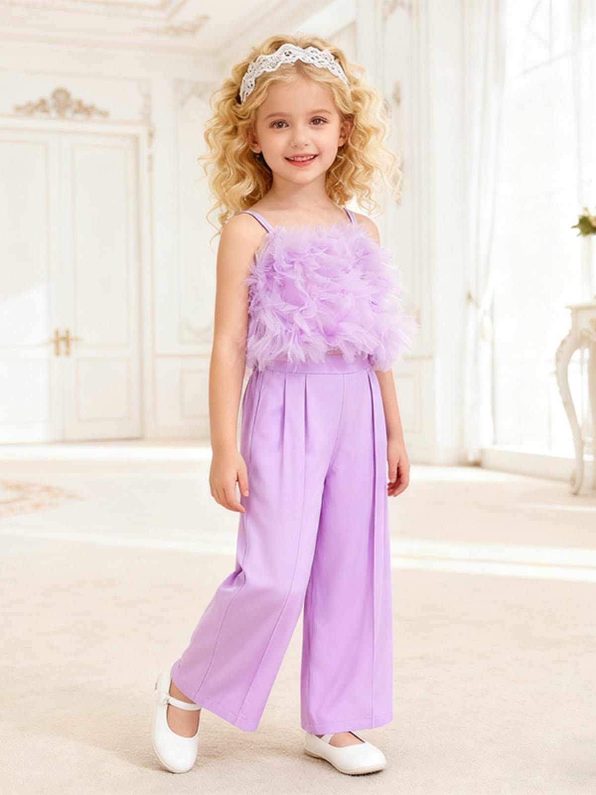 Cotton Folds Sleeveless Regular Two-piece Set - image 17