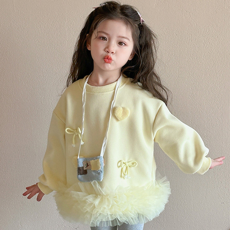 Fleece Pendant Long Sleeves Midi Two-piece Set - image 12