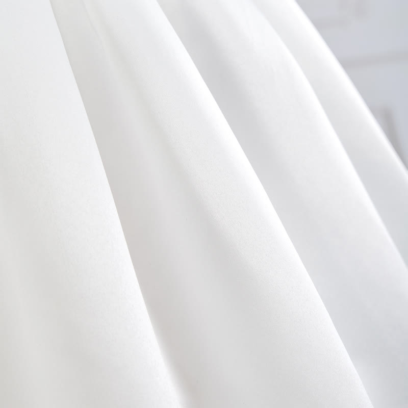 Satin Rosette Sleeveless Maxi Dresses - image 9