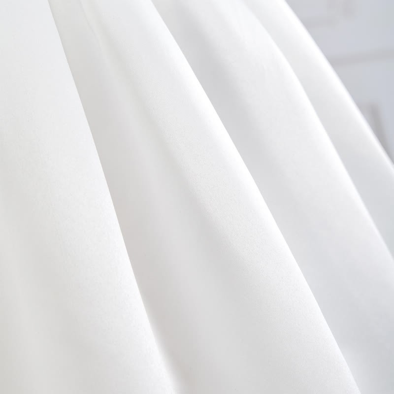 Satin Rosette Sleeveless Maxi Dresses - image 9