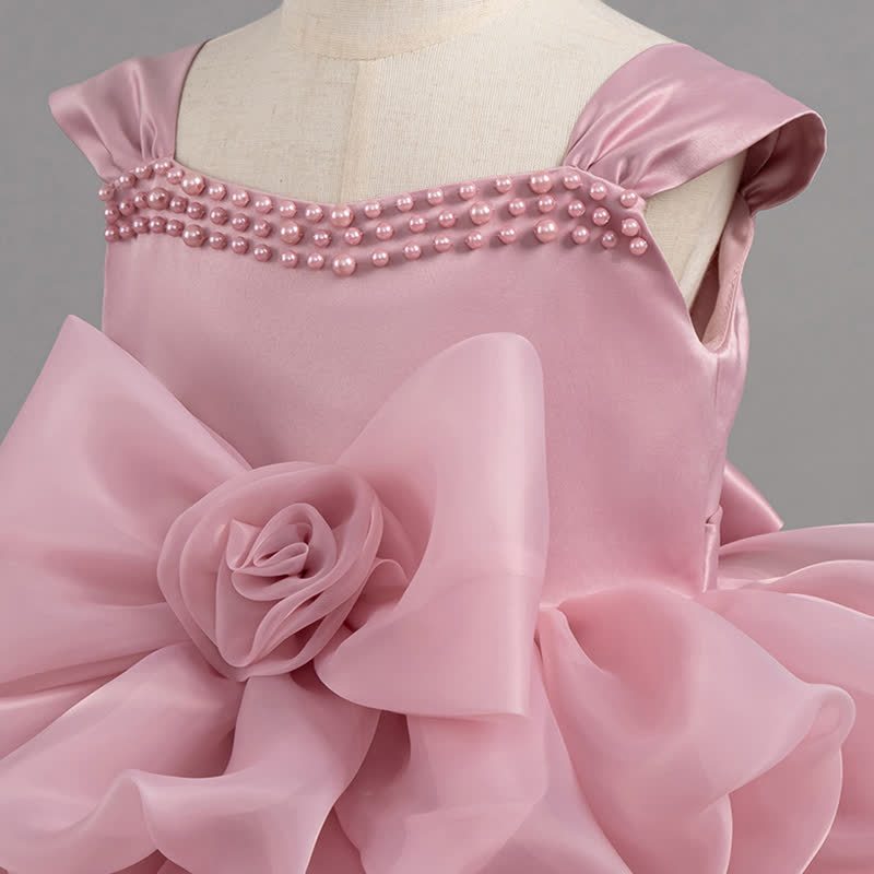 Organza Beaded Sleeveless Maxi Dresses - image 4