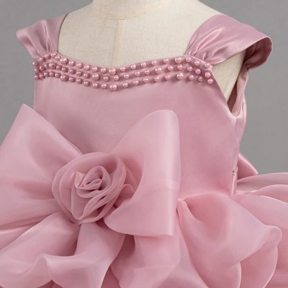 Organza Beaded Sleeveless Maxi Dresses - image 4